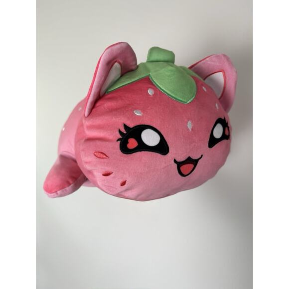 Aphmau MeeMeow Jumbo Plush Strawberry YouTube Gaming Channel - Picture 2 of 16